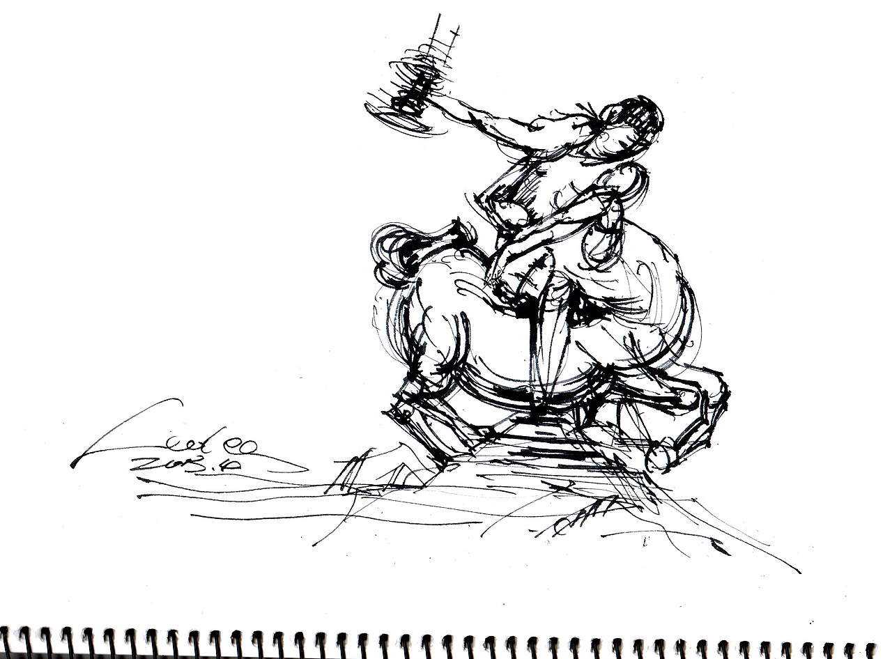 梵蒂冈建筑之行 二（图ZODkzNTYxNg==） - 商业插画 - 站酷设计师LEEZENGRUI原创素材 - 站酷ZCOOL