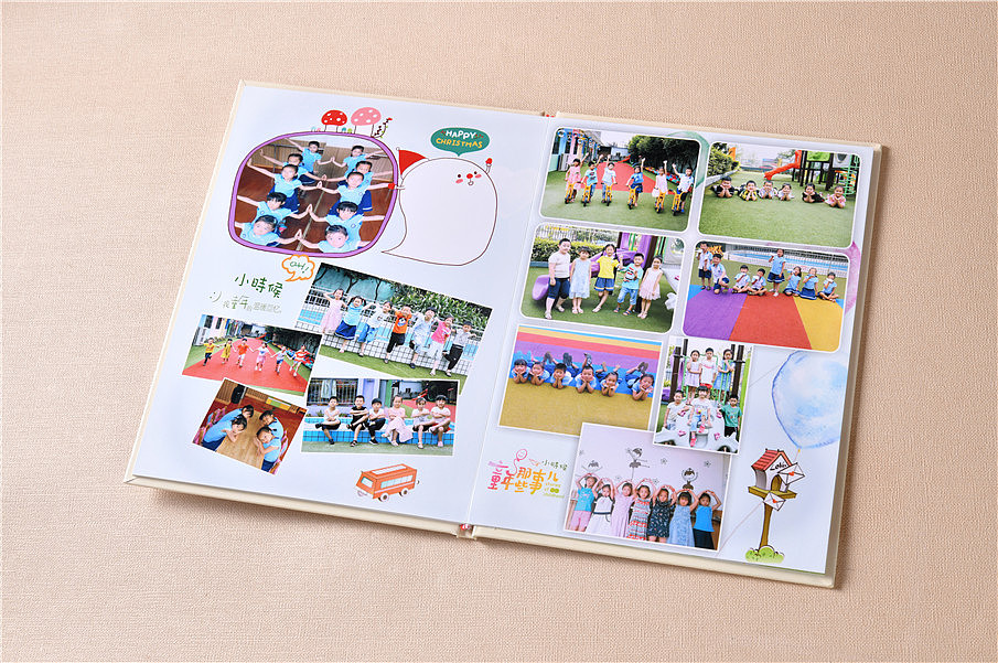 幼儿园毕业相册设计制作,大班毕业册,幼稚园毕业册设计