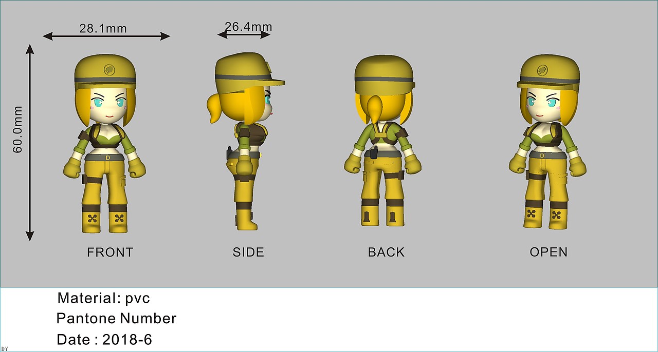 CF穿越火线-Q版形象设计（图ZMjY4ODkyNTQ4） - IP形象 - 站酷设计师Grace_yuzu原创素材 - 站酷ZCOOL