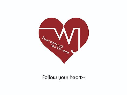 心动 从你的姓氏开始（个人主页-ZNDA5NTMzMjg=） - Logo - 站酷设计师ya0418原创素材 - 站酷ZCOOL