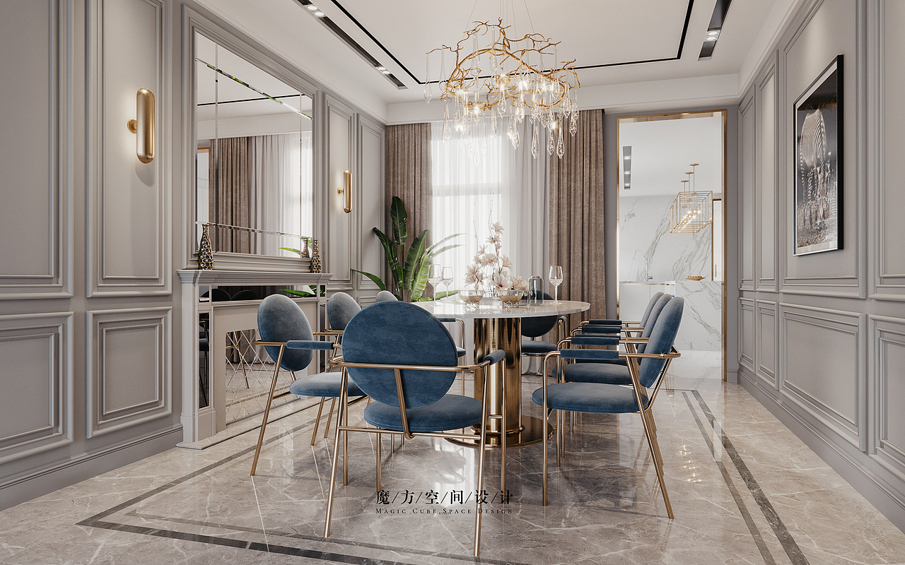 【魔方】沈阳•尚景新世界住宅项目（图ZMTk4MDAwMjI4） - 家装设计 - 站酷设计师魔方空间设计原创素材 - 站酷ZCOOL