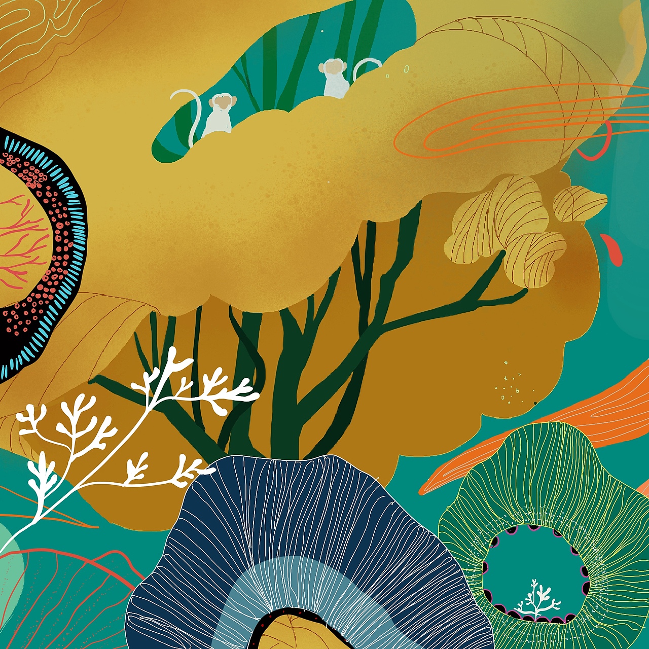 青铜葵花文学插画