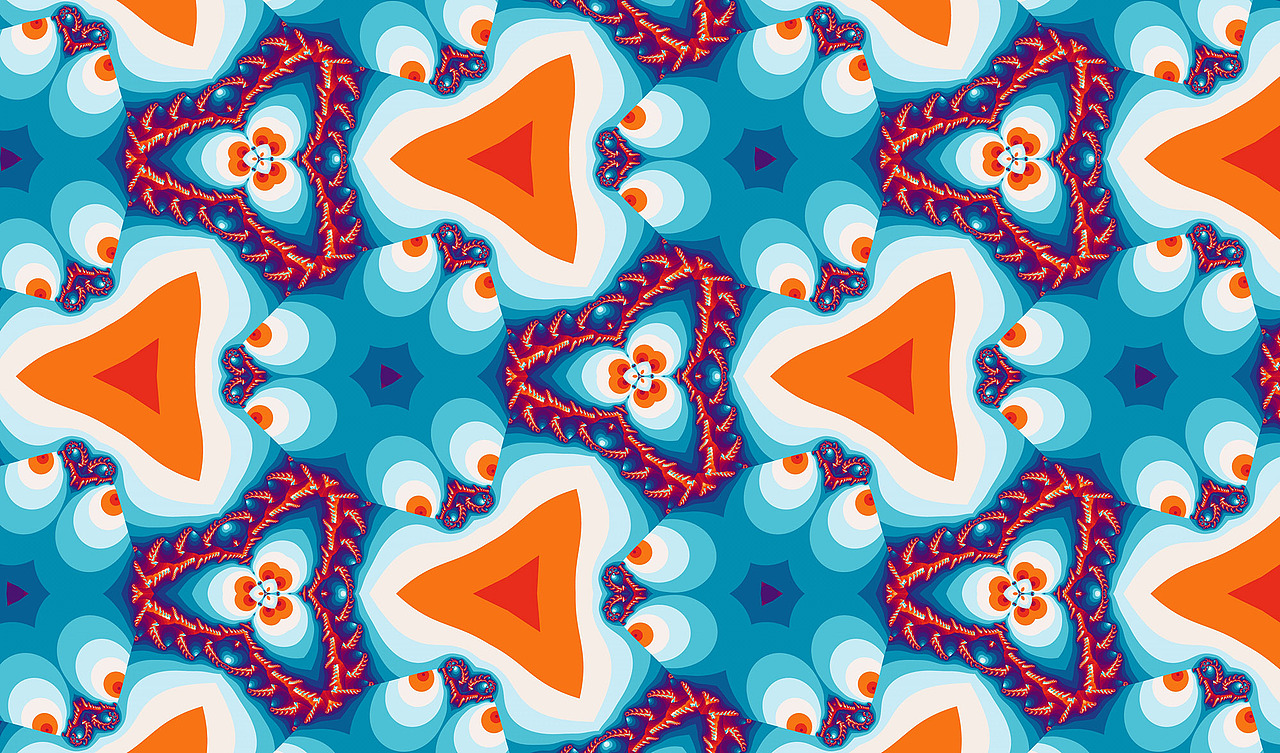 分形(Fractal)第四十八辑：四方连续图案（图ZMTI3Nzk5MjYw） - 其他服装 - 站酷设计师阳光与青稞原创素材 - 站酷ZCOOL