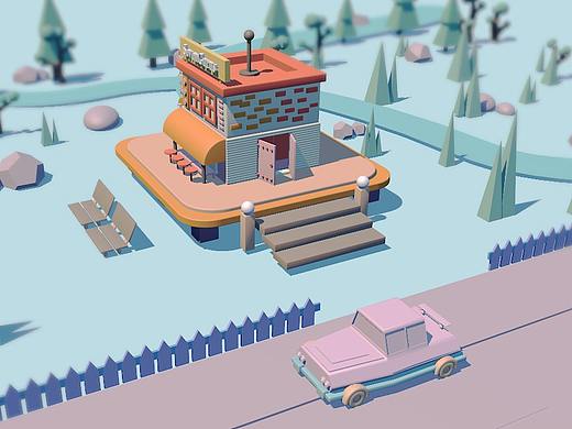 初学C4D练习作品