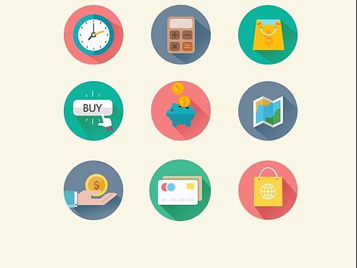 金融类图标-临摹