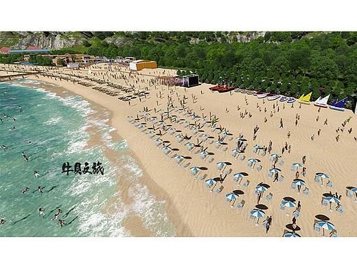 #牛贝文旅##景观设计#中保绿都乌托邦海滩景观设计