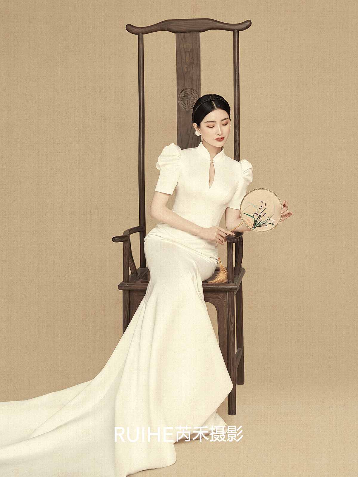 展现东方新娘独特的气质,用婚纱照传递东方韵味之美