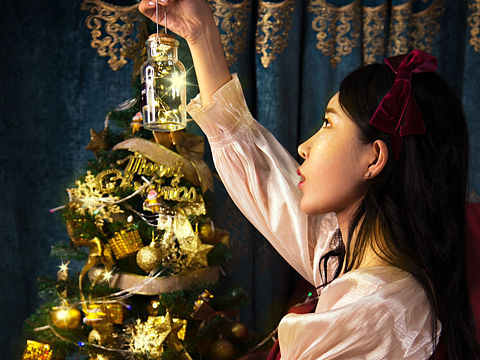 圣诞气氛写真—摄影后期修图