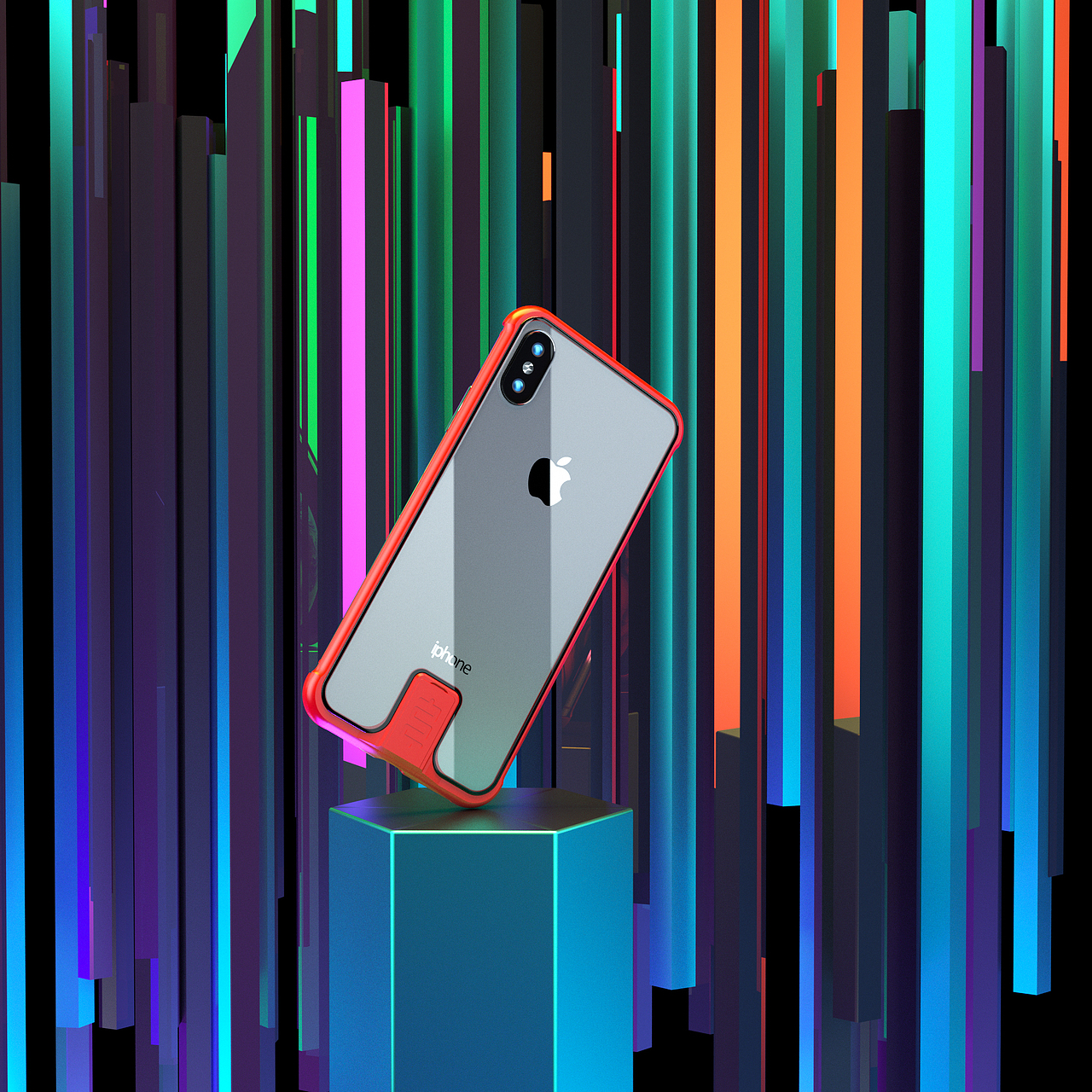 C4D 手机壳渲染