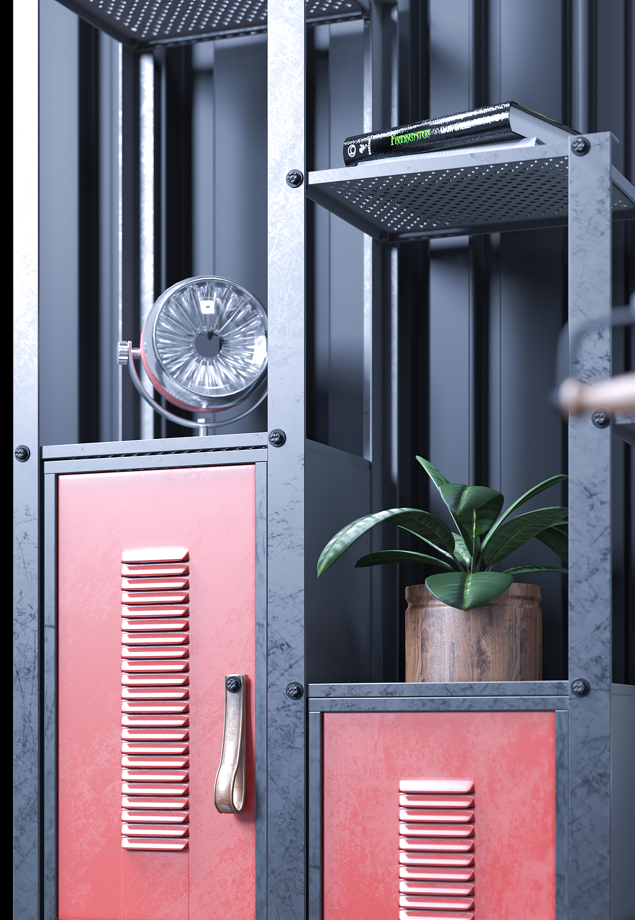 工业风格渲染（图ZMjg0NzY0MzM2） - 家装设计 - 站酷设计师Z80267855原创素材 - 站酷ZCOOL