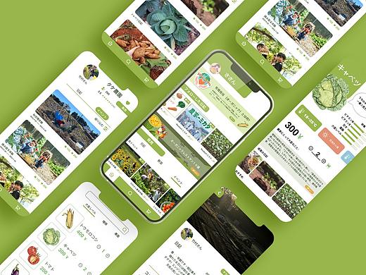 有机农产品app-UX&UI设计