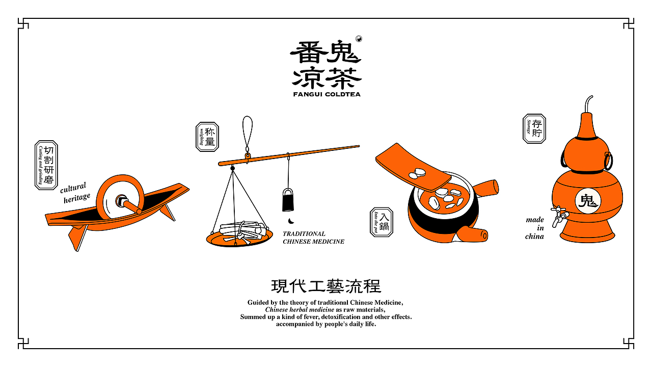 番鬼凉茶｜新广东凉茶（图ZMjQ4OTM5MjE2） - 品牌 - 站酷设计师滚球设计原创素材 - 站酷ZCOOL