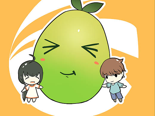 肖辰旭与秦小柚形象IP设计