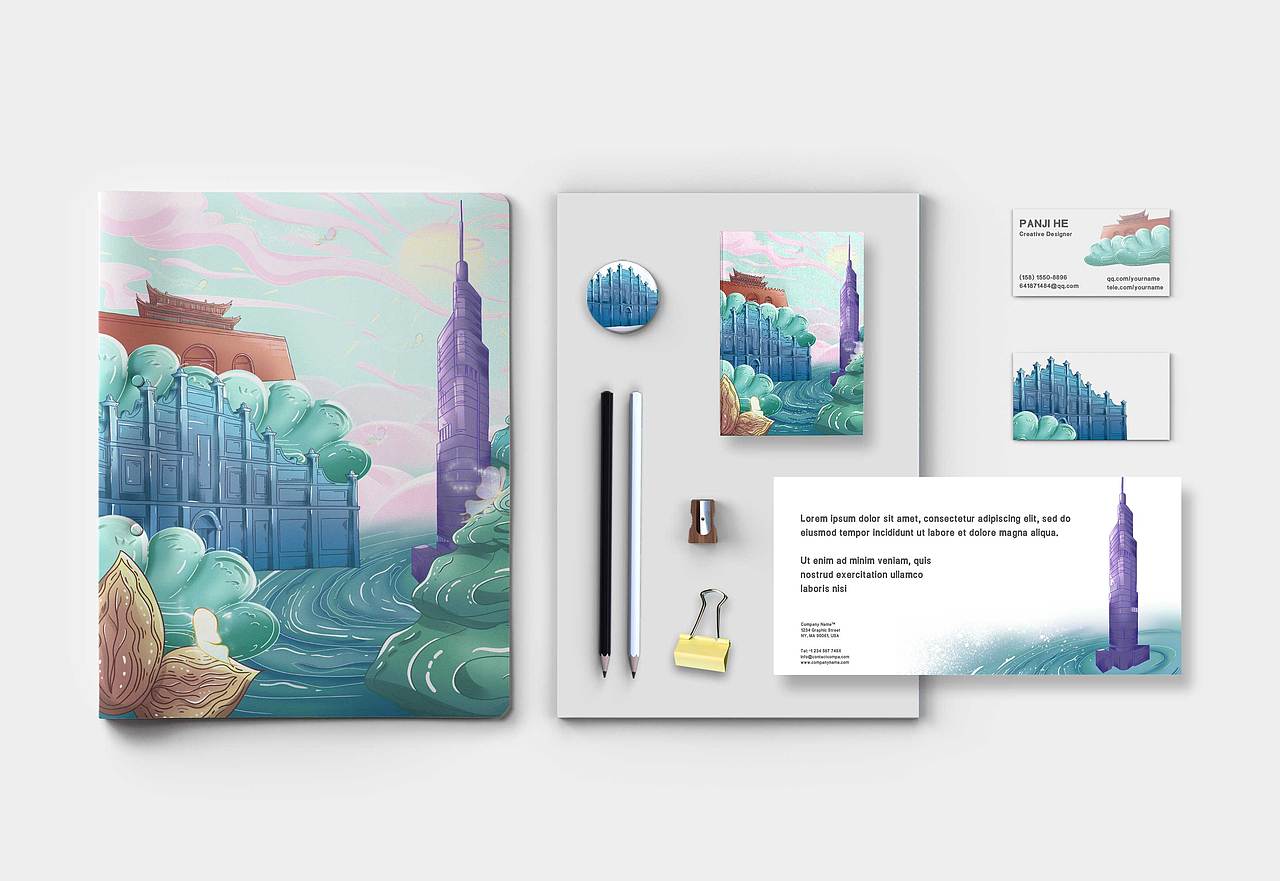 南京地标建筑-鼓楼