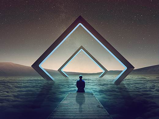 云层奇幻场景（个人主页-ZNDExODc1NjA=） - 海报 - 站酷设计师用户名已被占用_原创素材 - 站酷ZCOOL