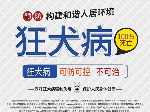 狂犬病宣传单
