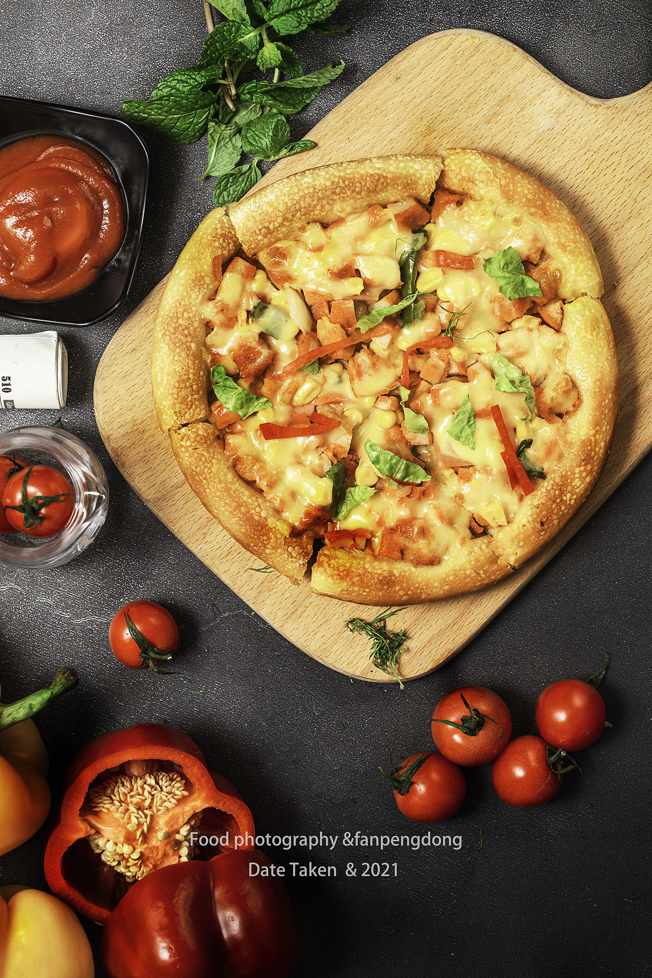 【披萨】|摄影|美食摄影|f小范同学 - 原创作品 - 站酷 (zcool)