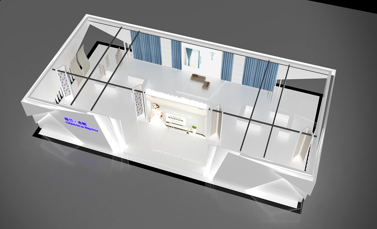折纸造型 墙纸家居展台（图ZMTcxMTc5MzY0） - 展陈设计 - 站酷设计师猫咪小子原创素材 - 站酷ZCOOL