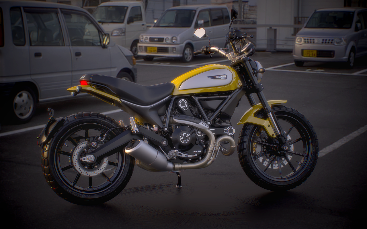 杜卡迪自游 ducati scrambler 800 摩托车cg