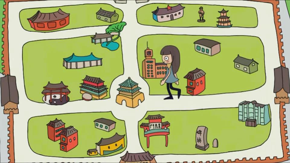 《到此一游》--西安篇（图ZNTU3NTAyMTI=） - 动画片 - 站酷设计师哒哒很漂亮原创素材 - 站酷ZCOOL