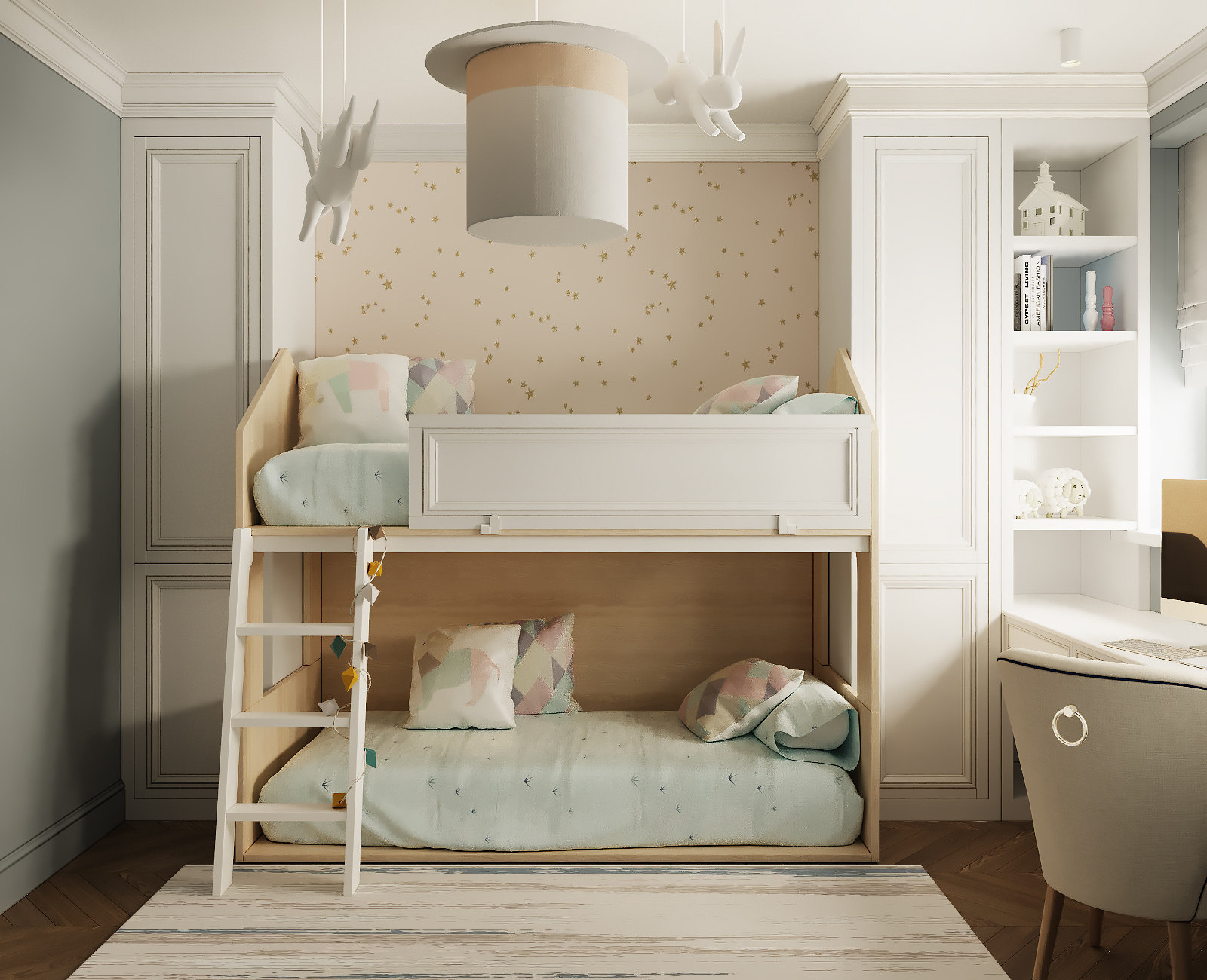 儿童房|空间|室内设计|张冰18156508102 - 原创作品 - 站酷 (zcool)