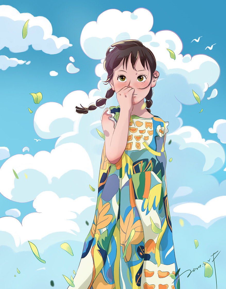 开始期待春天了（图ZMzYxNDA2NzUy） - 创作习作 - 站酷设计师盐理原创素材 - 站酷ZCOOL