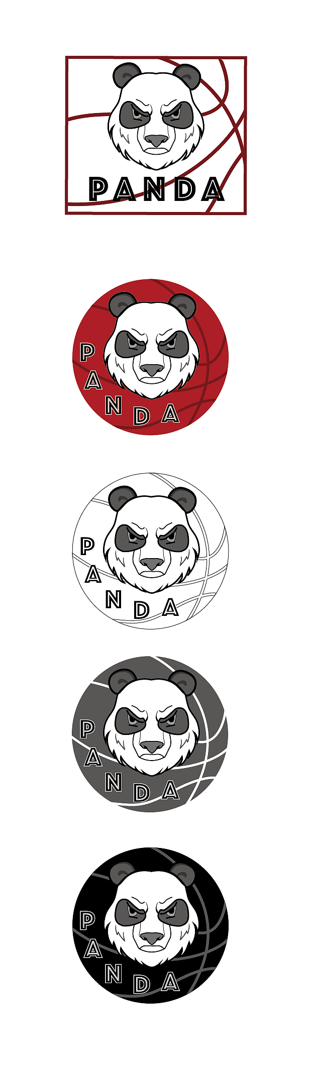 熊猫训练营队徽设计