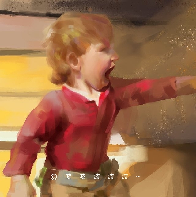 厚涂练习（图ZMTU3NTUzMjUy） - 艺术插画 - 站酷设计师会吹牛的小孩原创素材 - 站酷ZCOOL