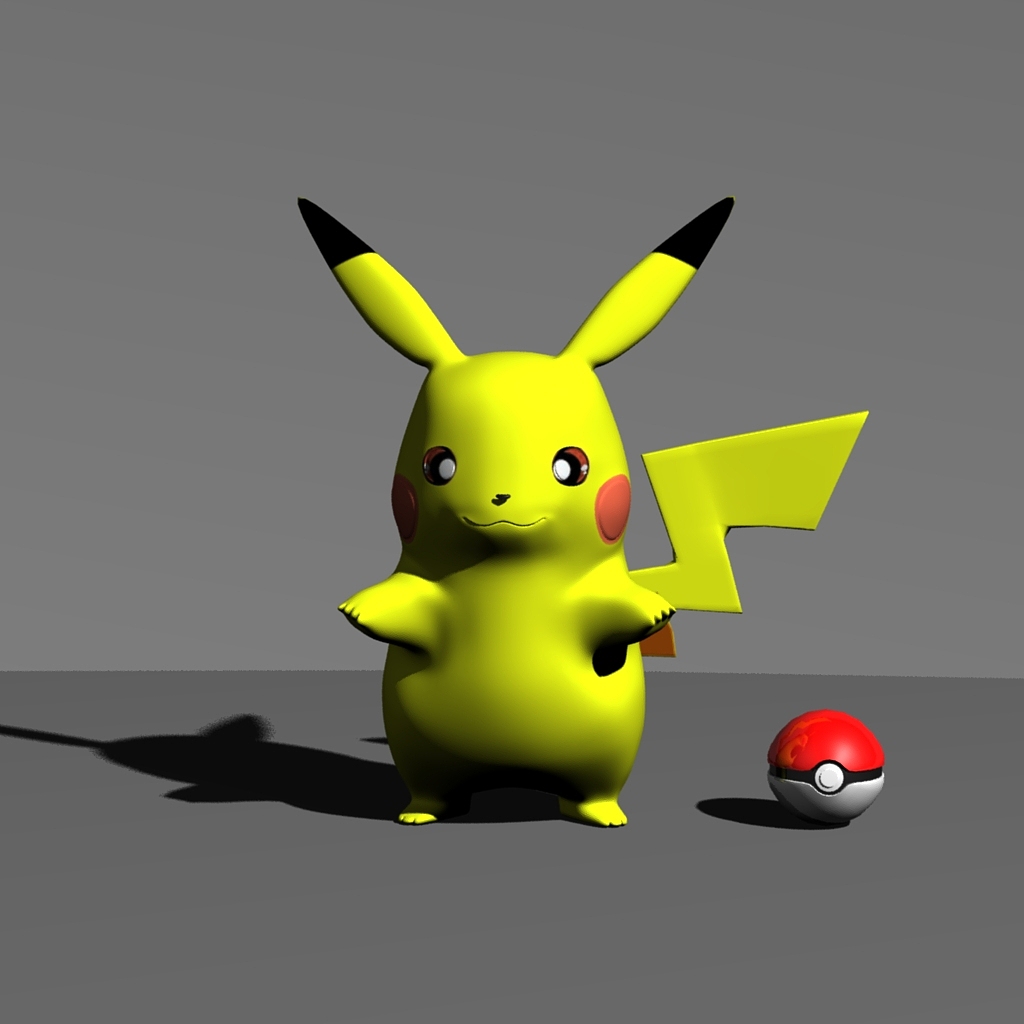 比卡丘三維（圖ZNDIwNzU2Njg=） - 動(dòng)畫(huà)/影視 - 站酷設(shè)計(jì)師jacky3362原創(chuàng)素材 - 站酷ZCOOL