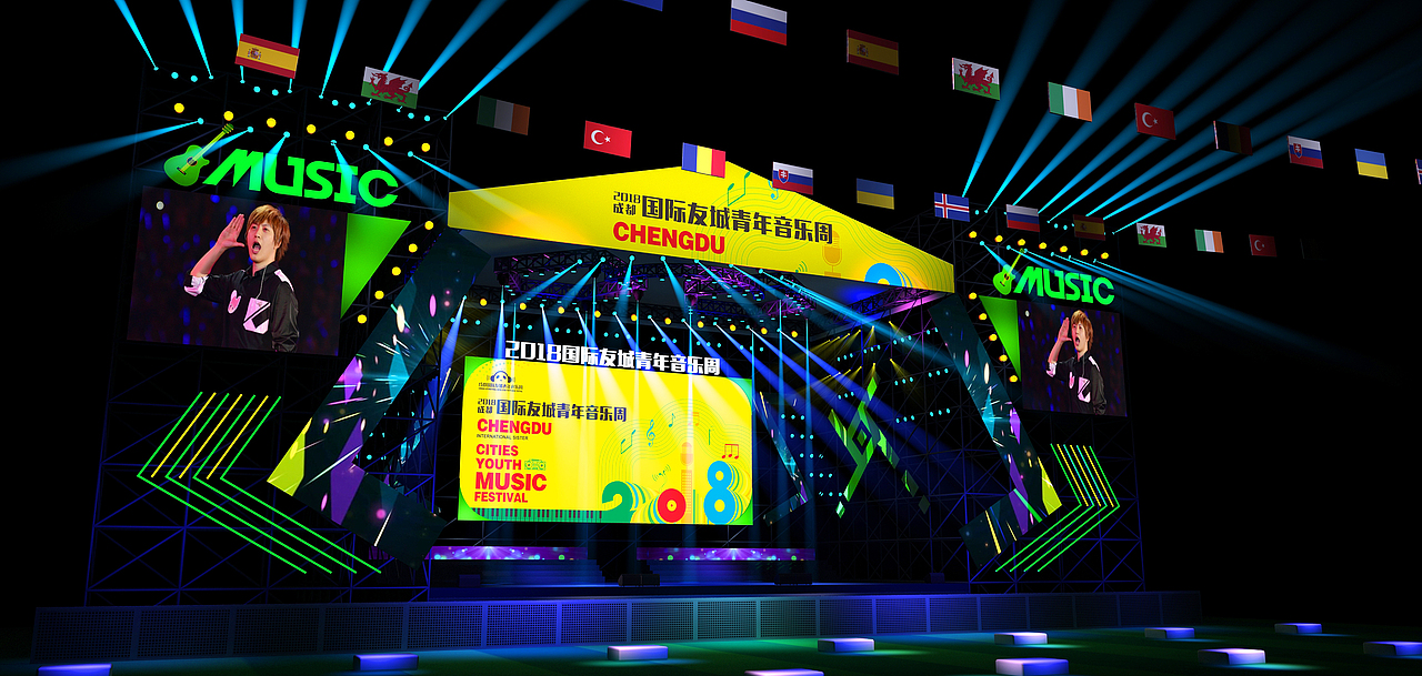 成都友城音乐周（图ZMTE4OTMxMzQw） - 其他三维 - 站酷设计师MUMU彬原创素材 - 站酷ZCOOL