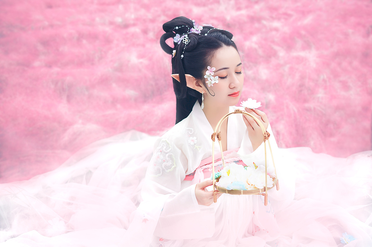 靈花錄（圖ZMTI2ODc3MTMy） - 人像攝影 - 站酷設(shè)計(jì)師F刀十一原創(chuàng)素材 - 站酷ZCOOL