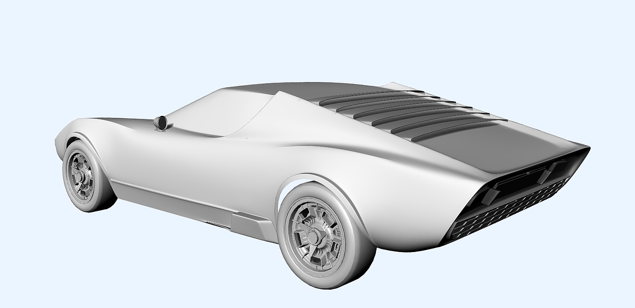 犀牛汽车建模渲染