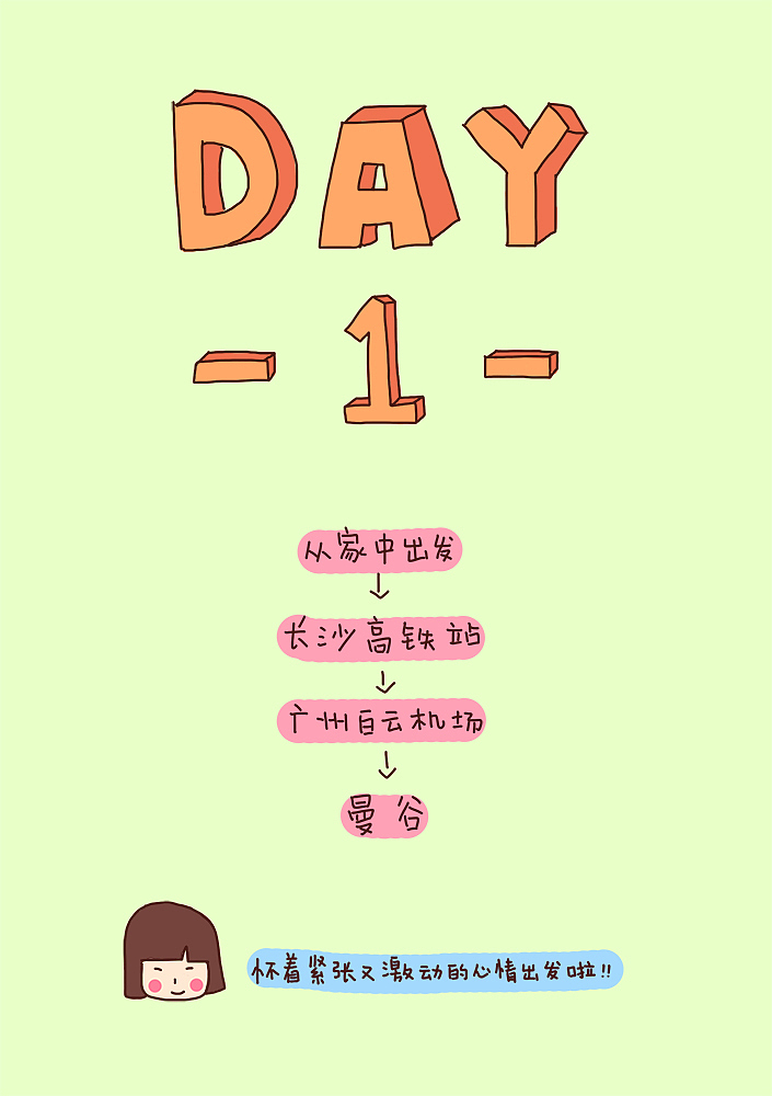 逃课去旅行！泰国！（上）（图ZNDg4ODkyMzI=） - 中/长篇漫画 - 站酷设计师leafstyle原创素材 - 站酷ZCOOL