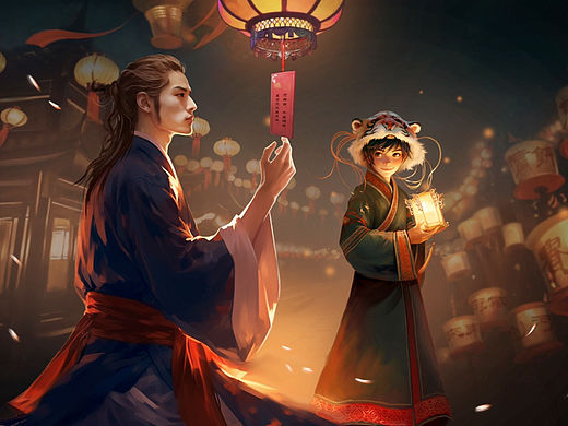 《乱世为王》同人图