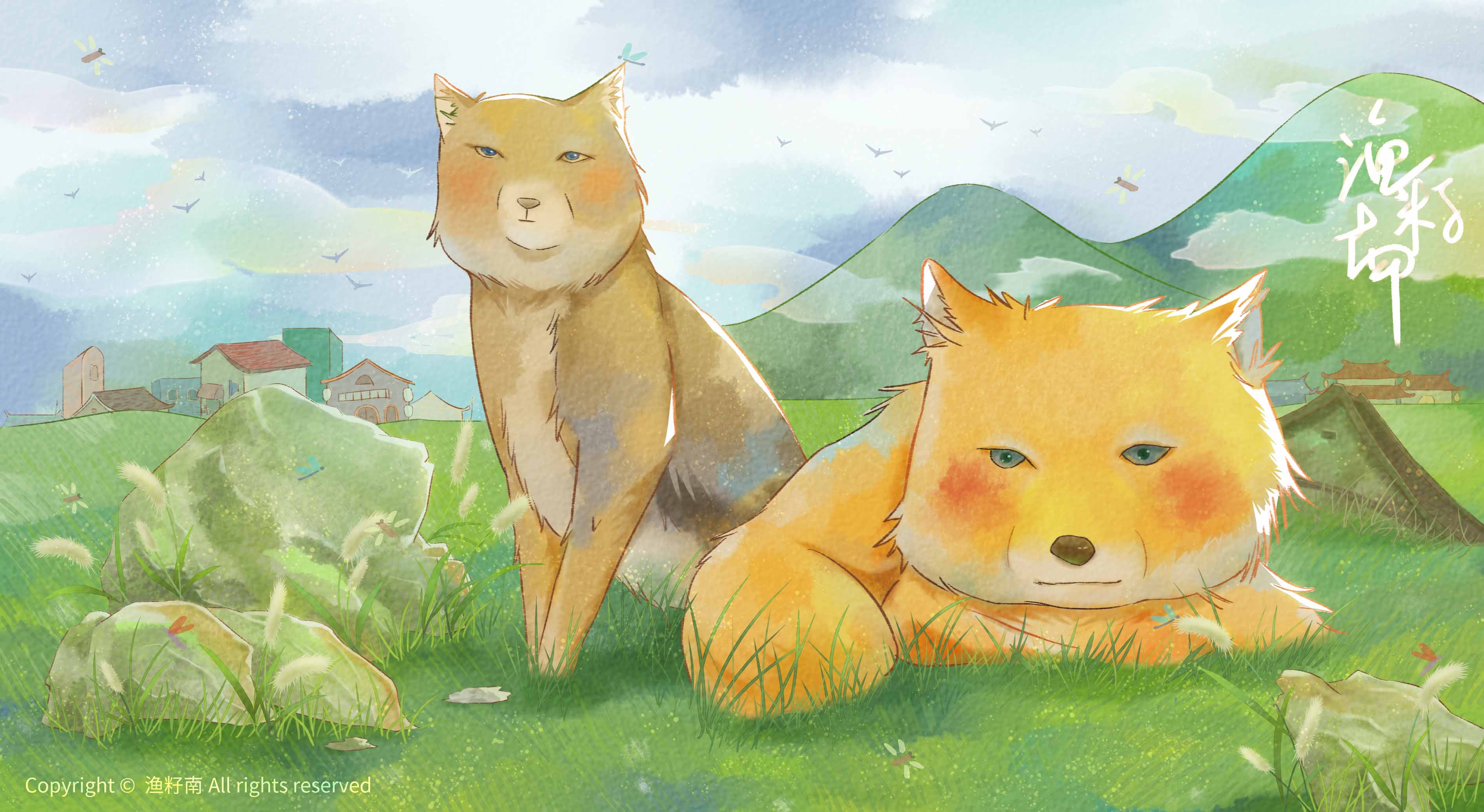 渔籽南的个人主页（封面预览） - 主页封面设置 - 站酷设计师渔籽南原创素材 - 站酷ZCOOL