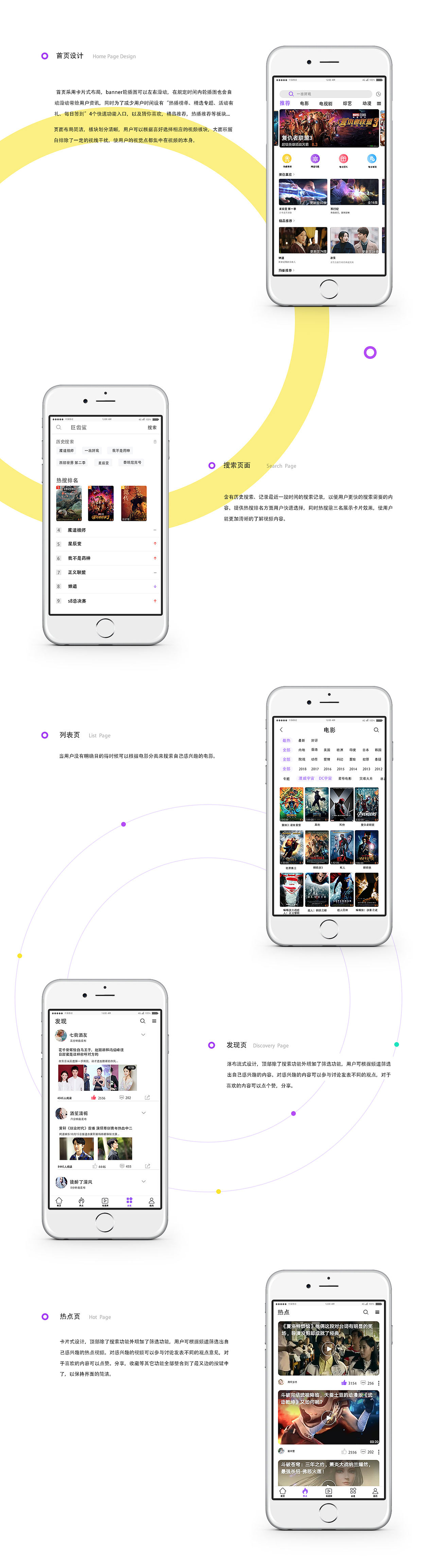 看视界－看世界 一款免费看视频的app（图ZMTMzMzM0OTg4） - APP界面 - 站酷设计师Azure一秋原创素材 - 站酷ZCOOL
