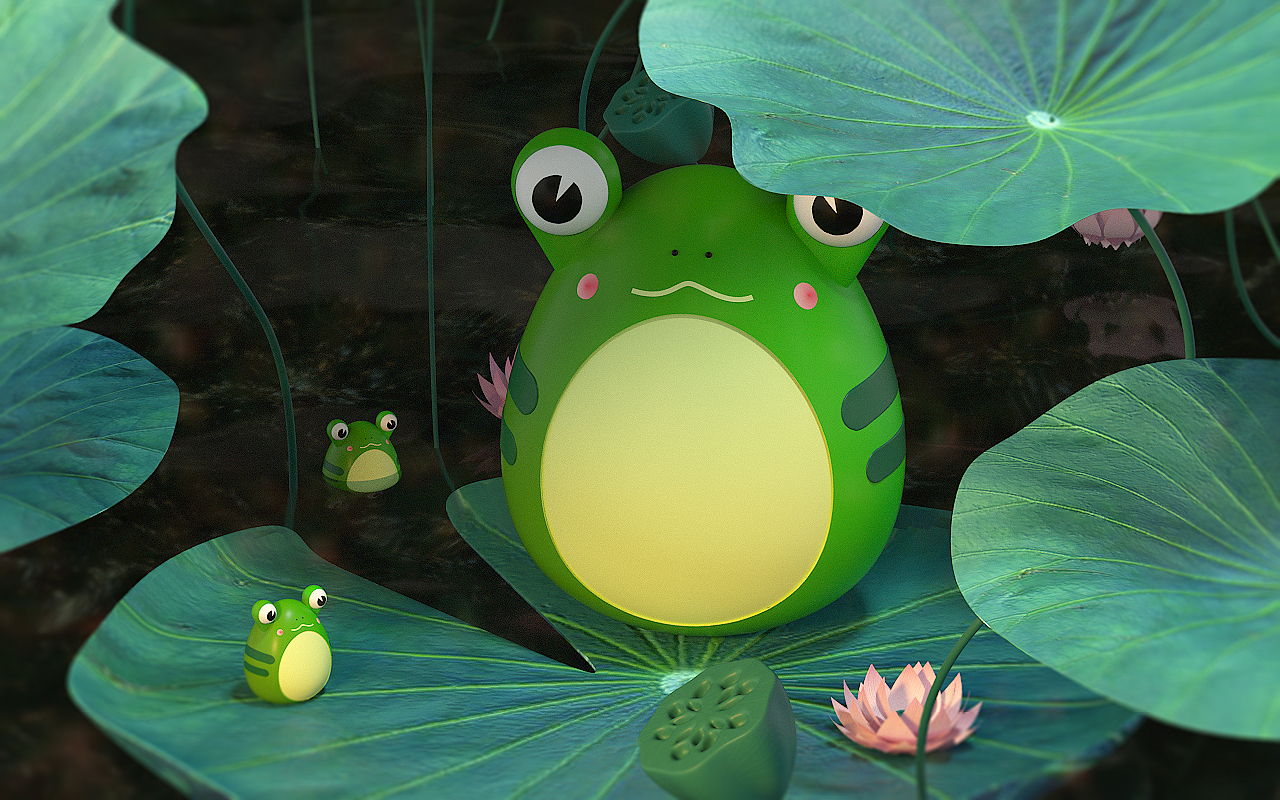 夏天来了小青蛙