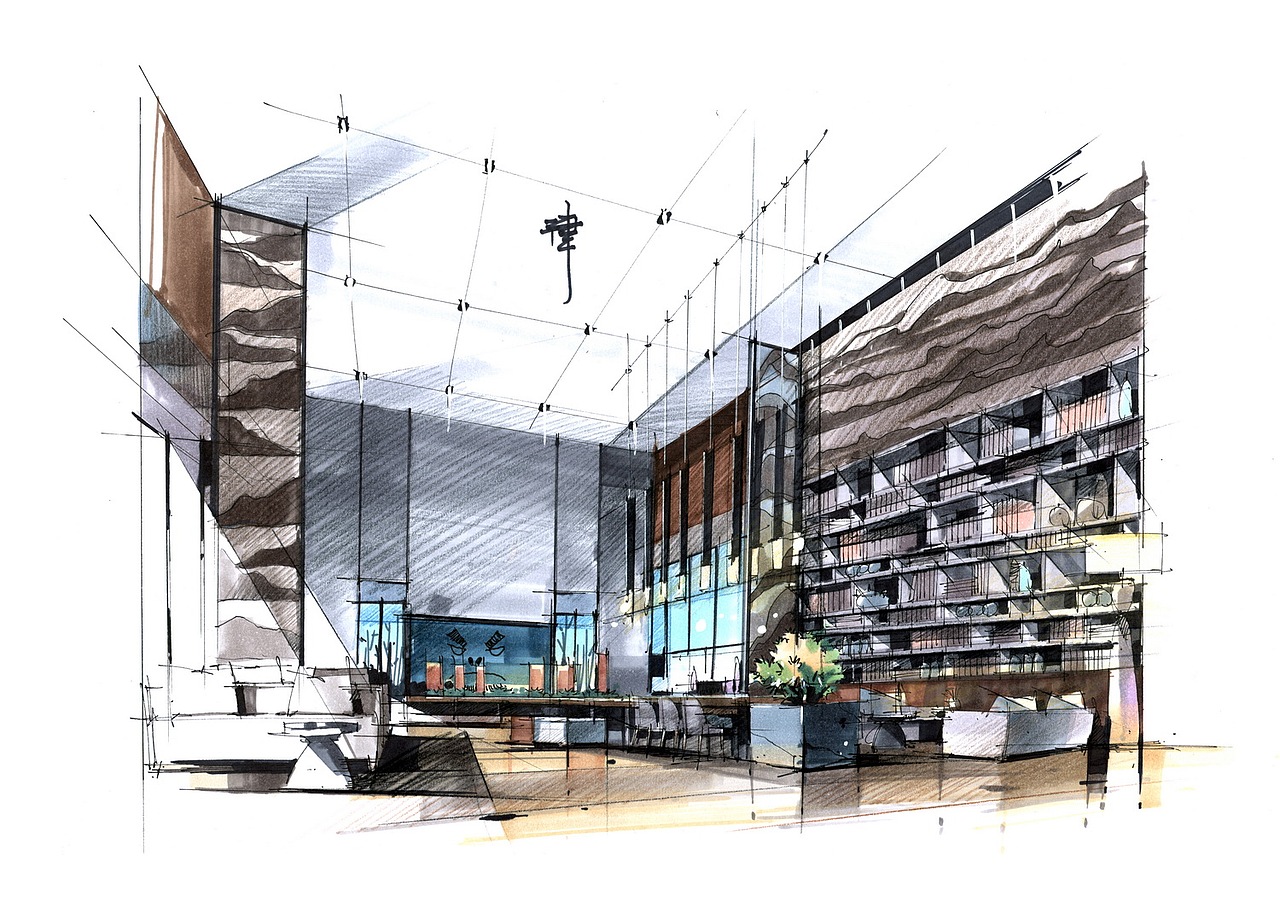 吕律谱室内手绘作品卓越手绘