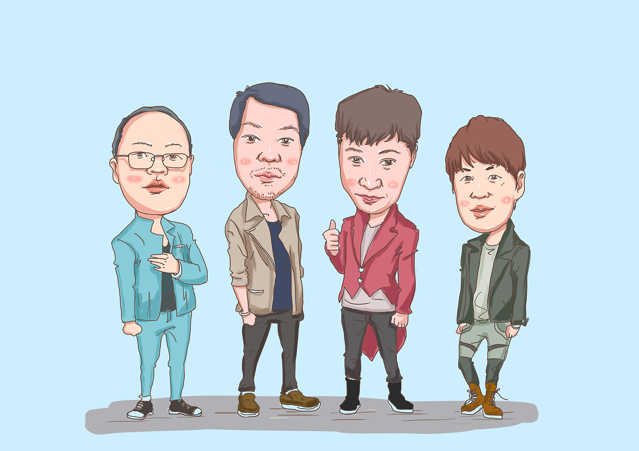 宿舍集体肖像画