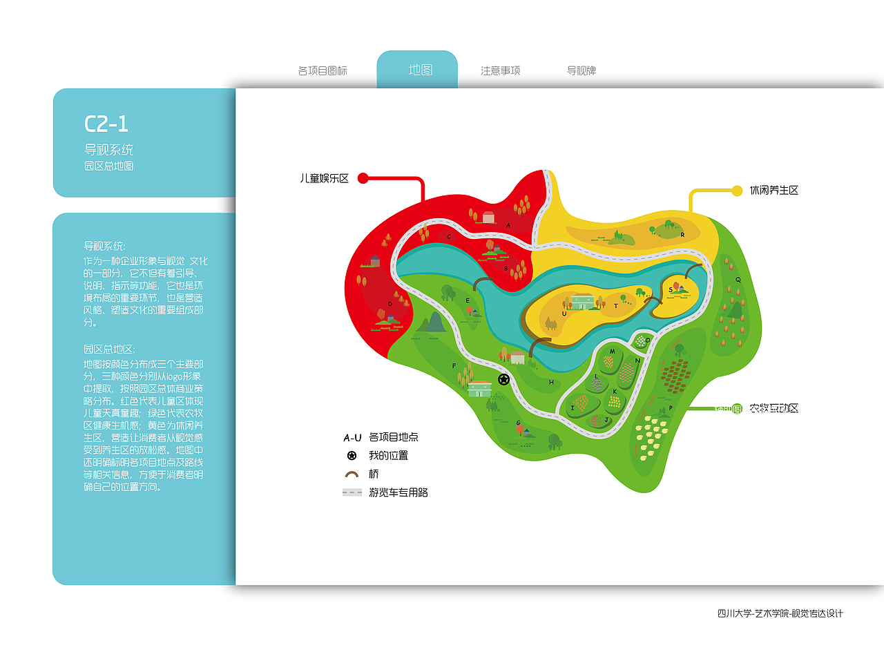 七彩田野导视系统设计（图ZNzMyNjU4MDg=） - 品牌 - 站酷设计师张Zyr原创素材 - 站酷ZCOOL