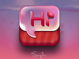 Say,Hi~!&nbsp;一个陌生人交友app&nbsp;icon