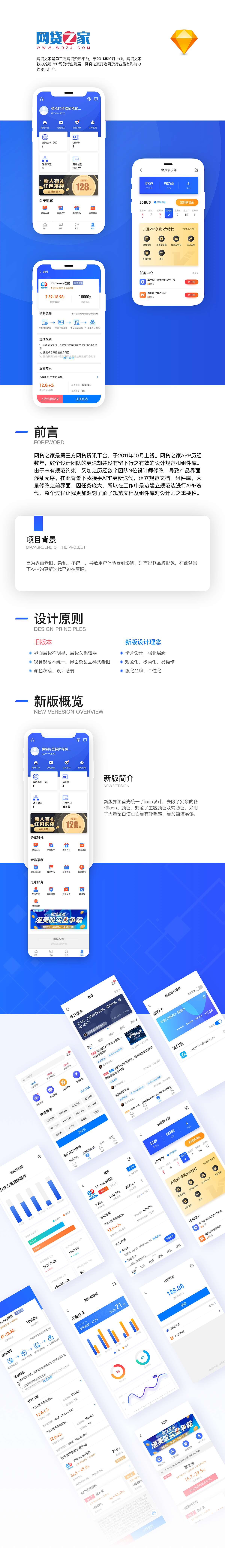 网贷之家APP改版迭代（图ZMTY4NDE0ODc2） - APP界面 - 站酷设计师M尺素原创素材 - 站酷ZCOOL