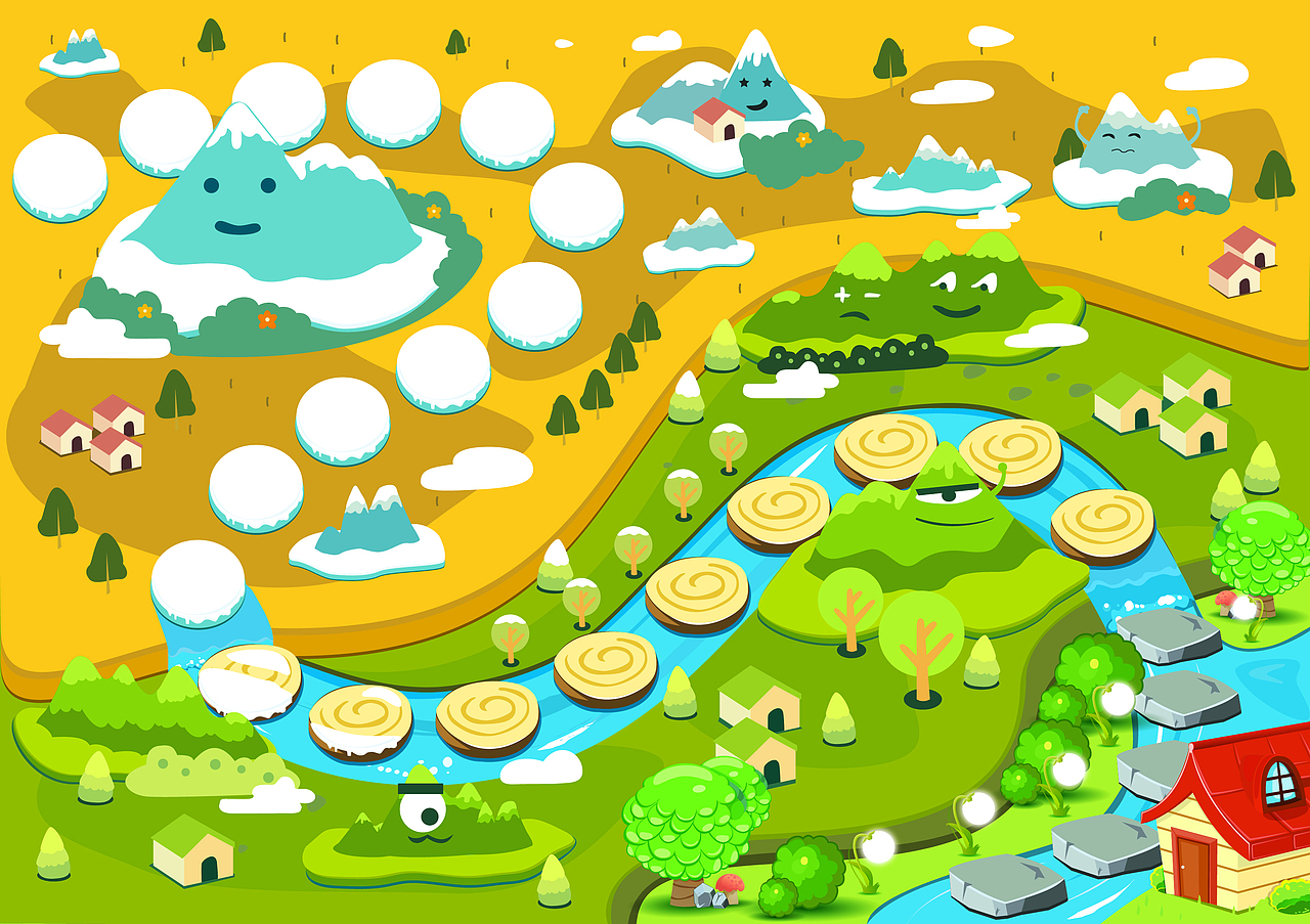 儿童大富翁地图