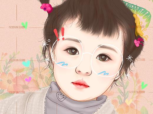 给女儿的第一张画