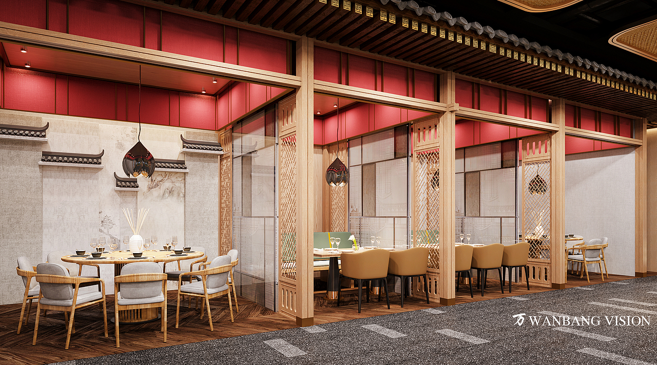 湘菜馆，湘菜，菜馆，餐厅（图ZMjgxNTM2MDAw） - 酒店餐饮设计 - 站酷设计师万邦高端设计原创素材 - 站酷ZCOOL