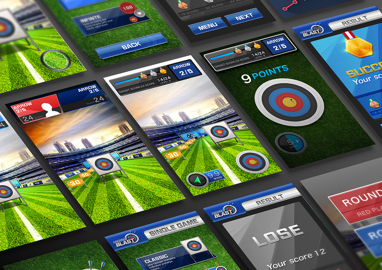 勇敢的第二次游戏ui临时工系列~