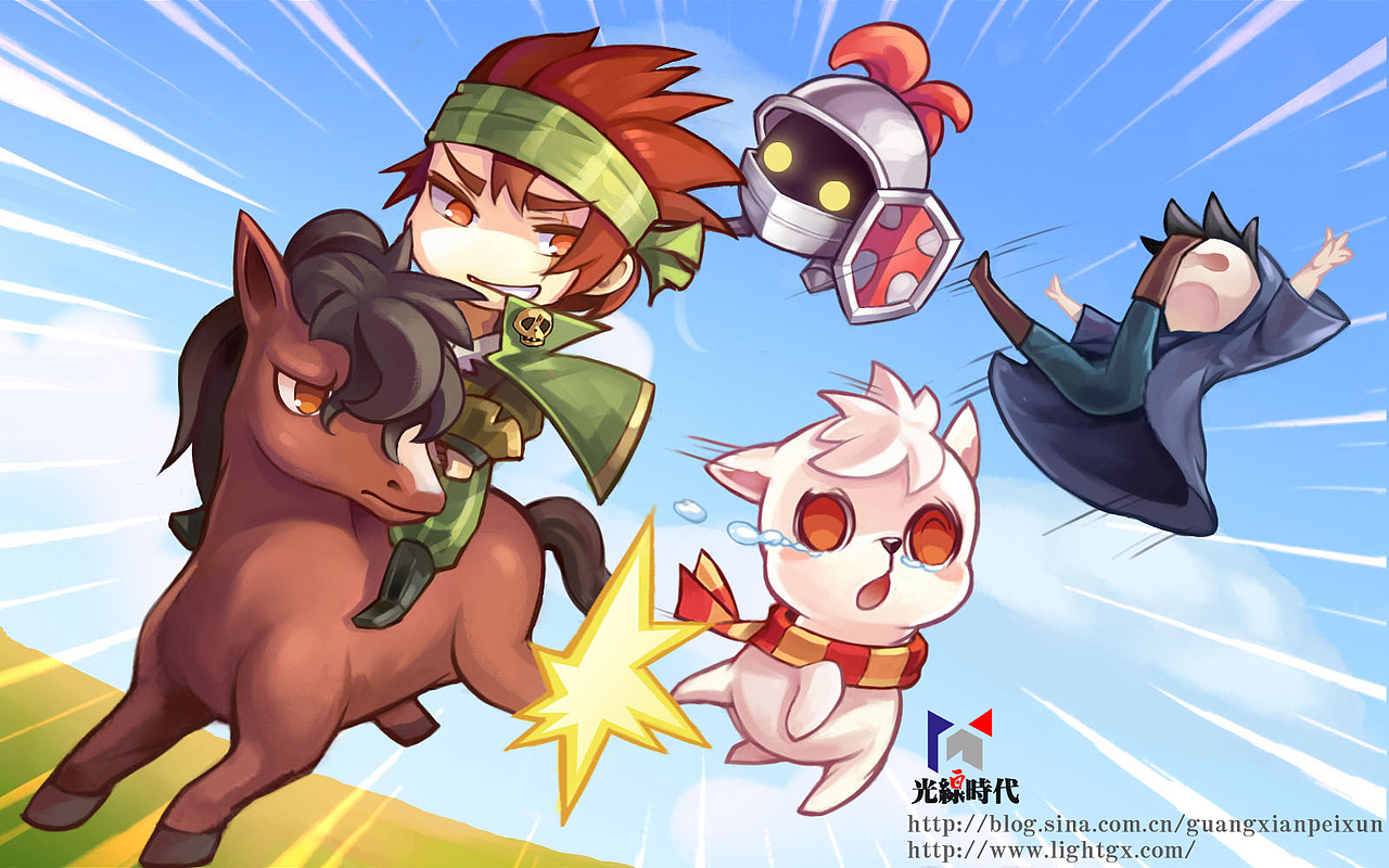 日系Q版（图ZMTAyMjYyMDg4） - 游戏原画 - 站酷设计师lightablaze原创素材 - 站酷ZCOOL