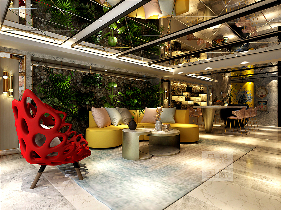 郑州品界设计丨普罗旺世温泉别墅619平轻奢设计效果图