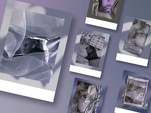 贫穷陷阱——摄影拼贴