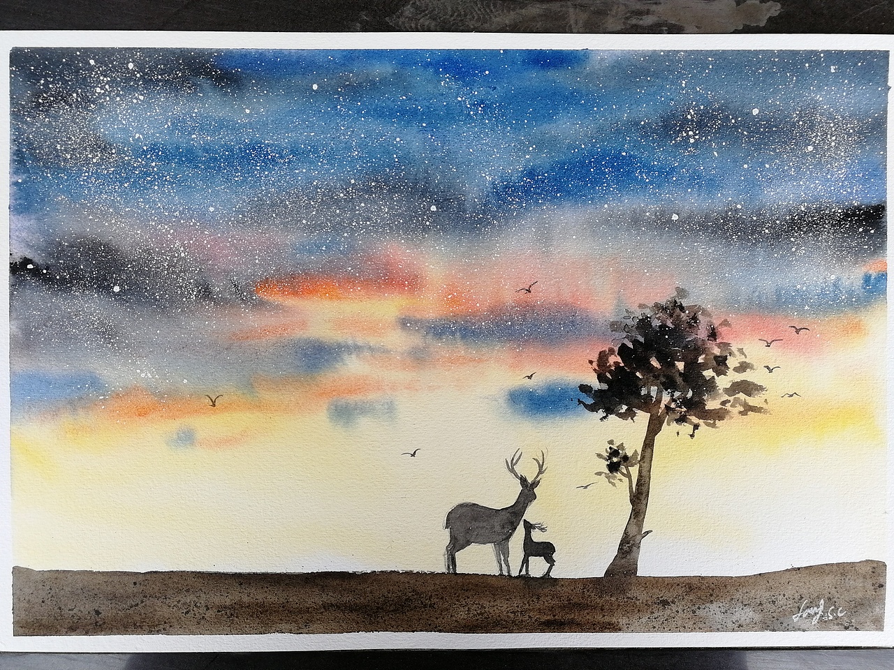 心境（图ZMTQ2NjIxOTA4） - 绘画 - 站酷设计师朝佛原创素材 - 站酷ZCOOL